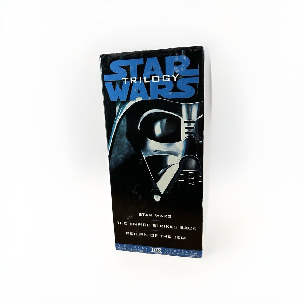 Star Wars Original Trilogy 1995 VHS‎ Box Set THX Digitally Mastered IV V VI